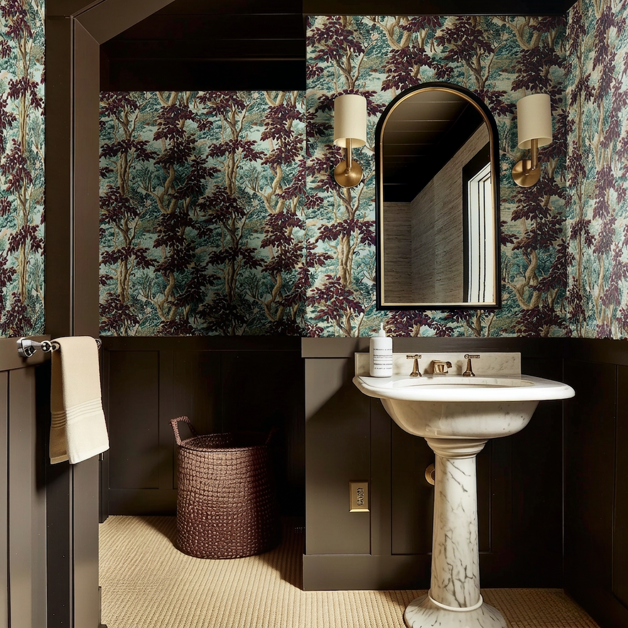 Claudia Faux Grasscloth Wallpaper