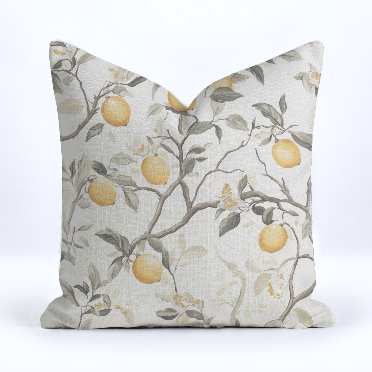 Grover Wallpaper Throw Pillow - Painted Paper