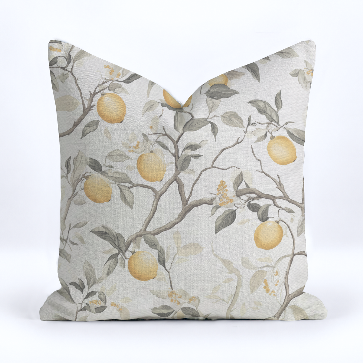 Grover Wallpaper Throw Pillow - Painted Paper