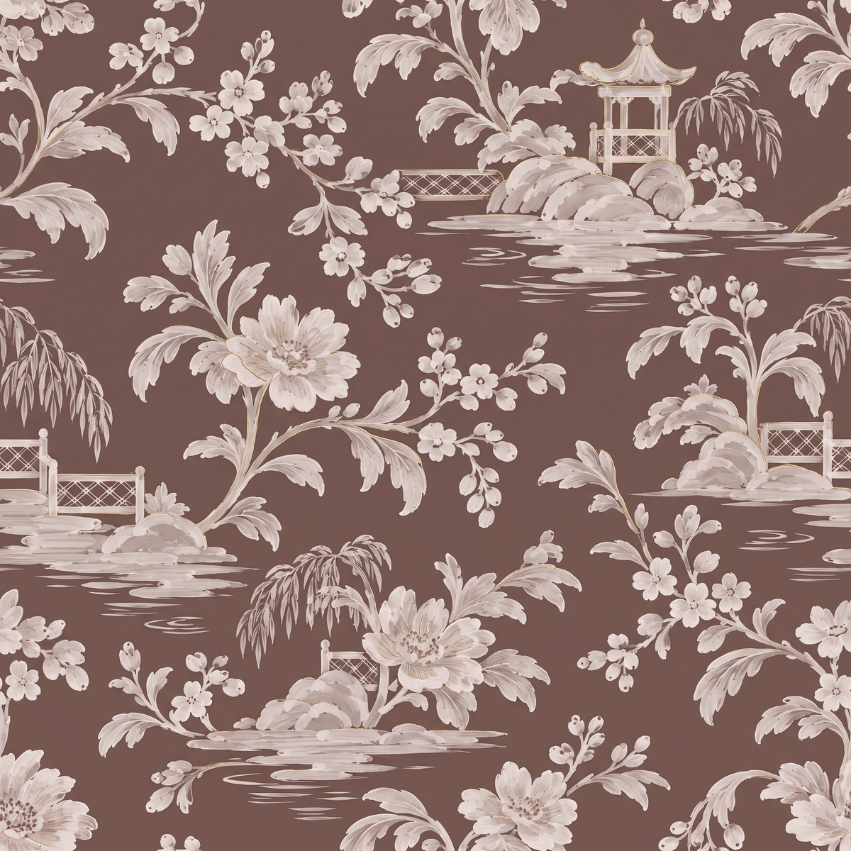 Adelaide Island Chinoiserie Wallpaper