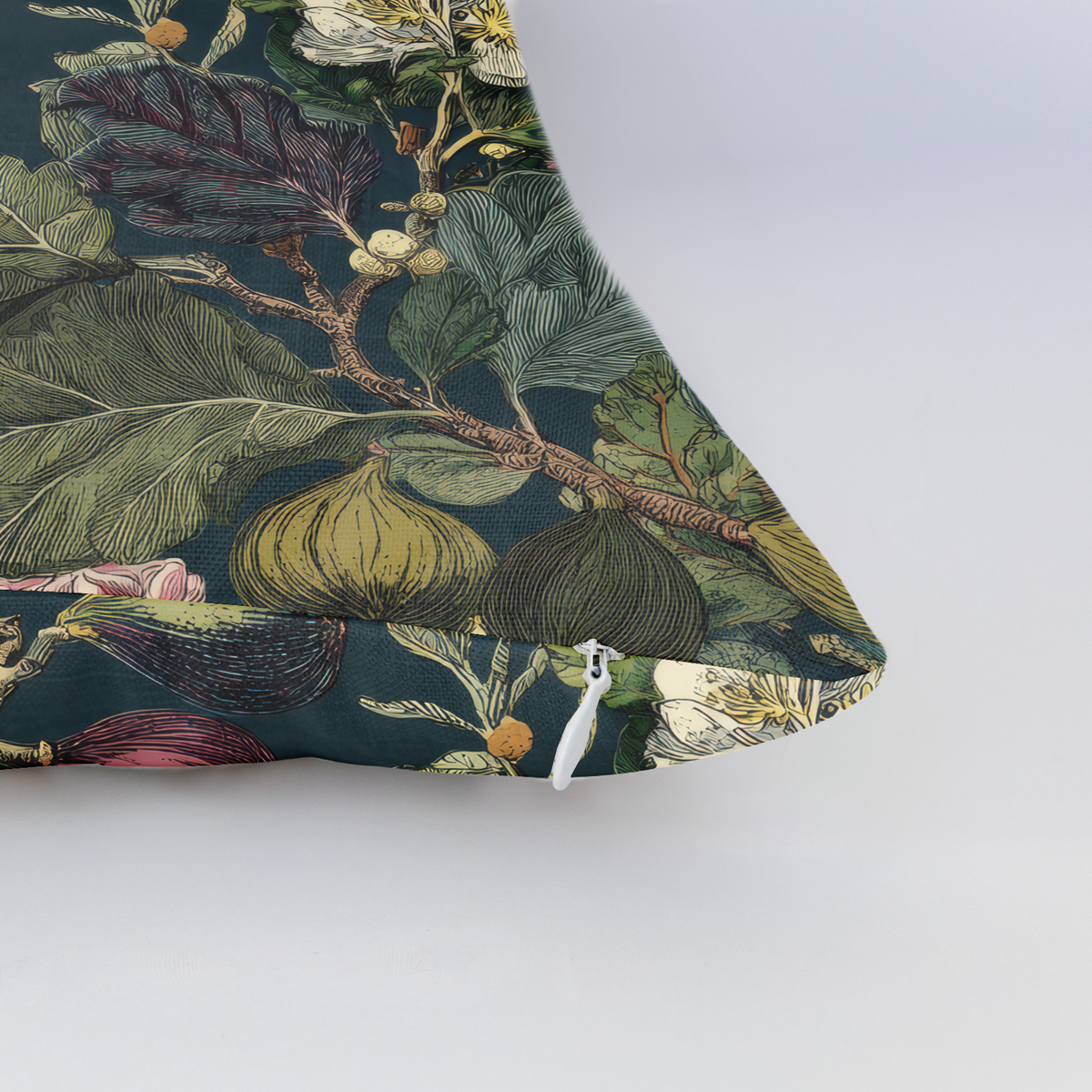 Wild Fig Grove Throw Pillow - Painted Paper