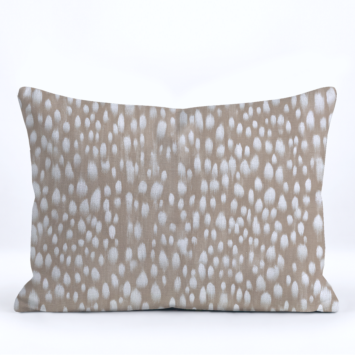 Dotted Fawn Throw Pillow - Painted Paper