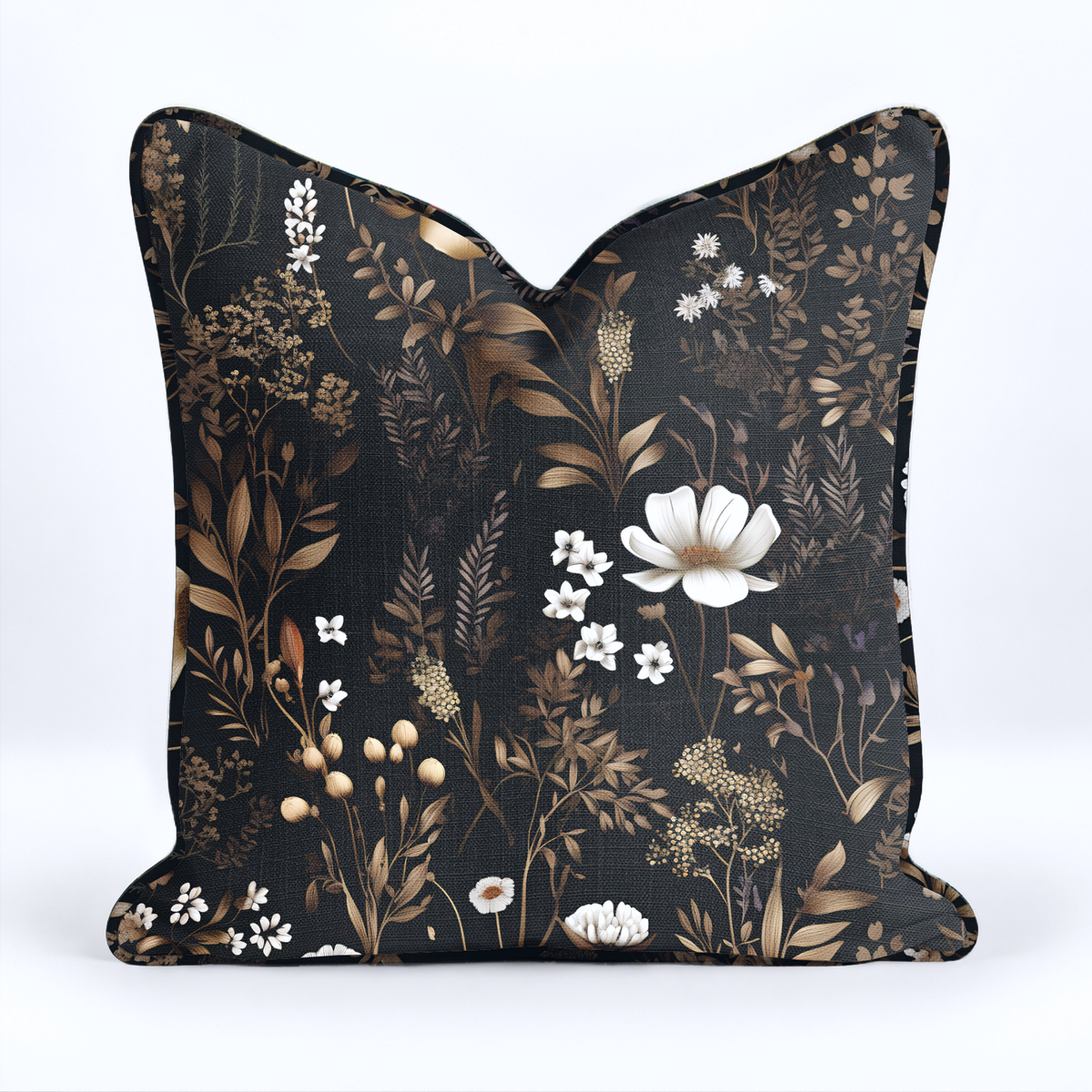 Odette Arboretum Throw Pillow - Painted Paper