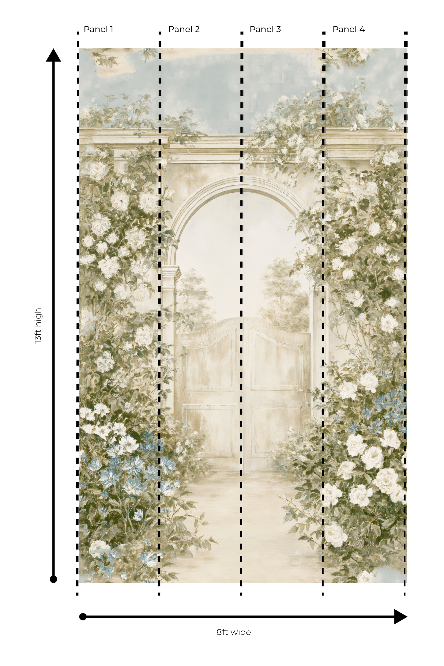 Secret Arch - Wall Mural