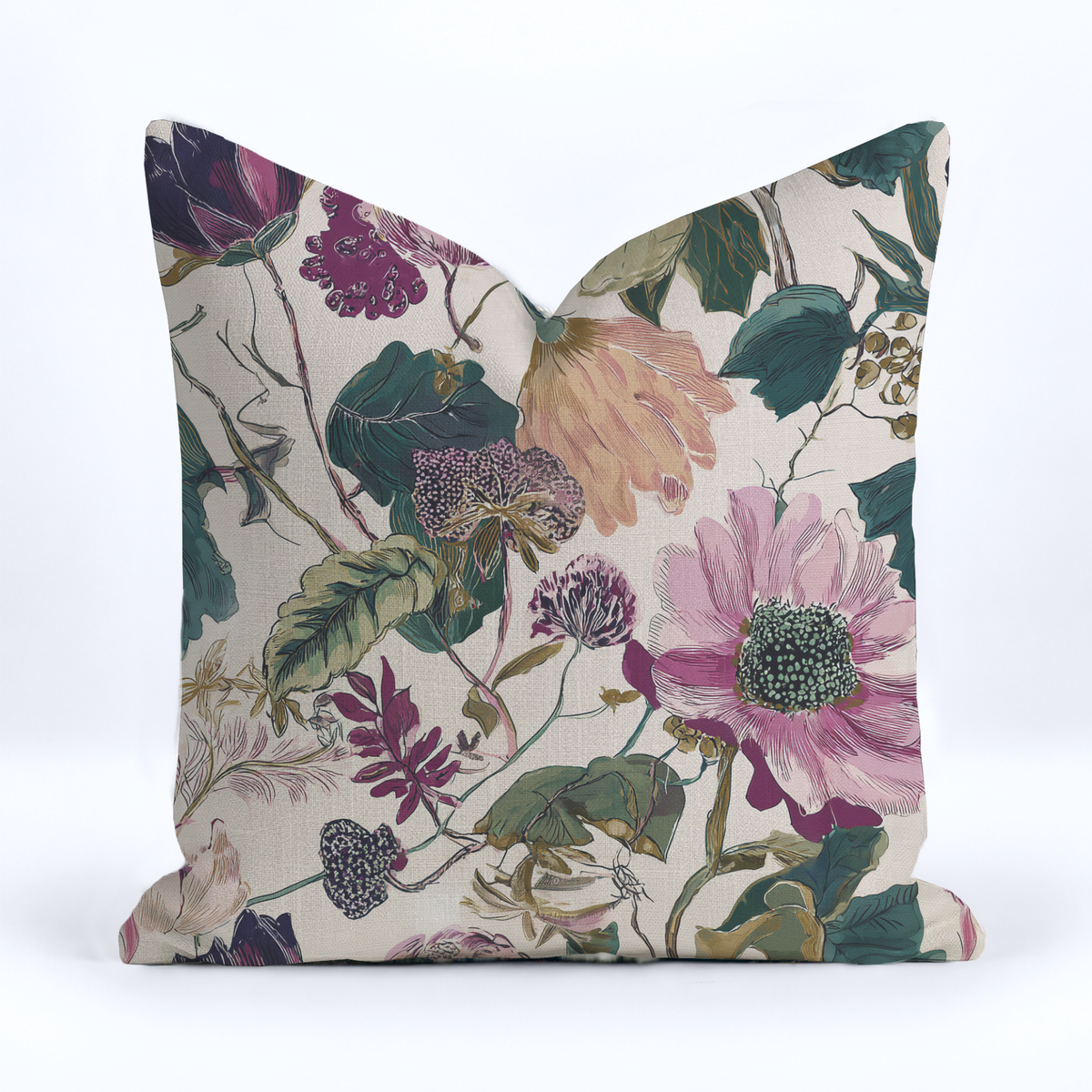 Olivia Grace Throw Pillow - Painted Paper