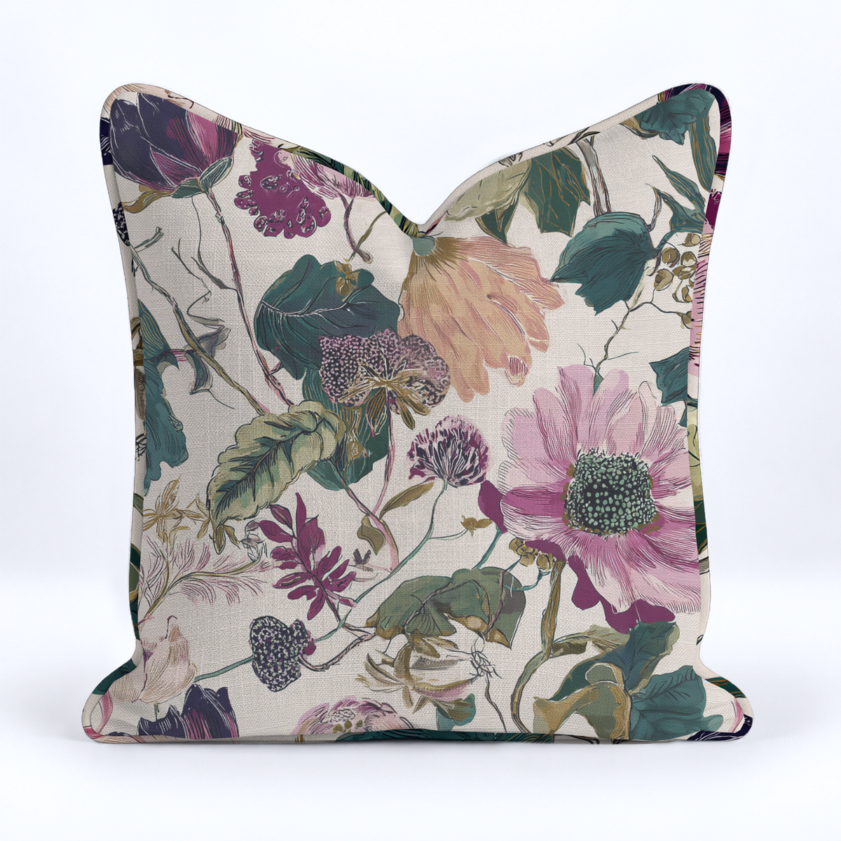 Olivia Grace Throw Pillow - Painted Paper