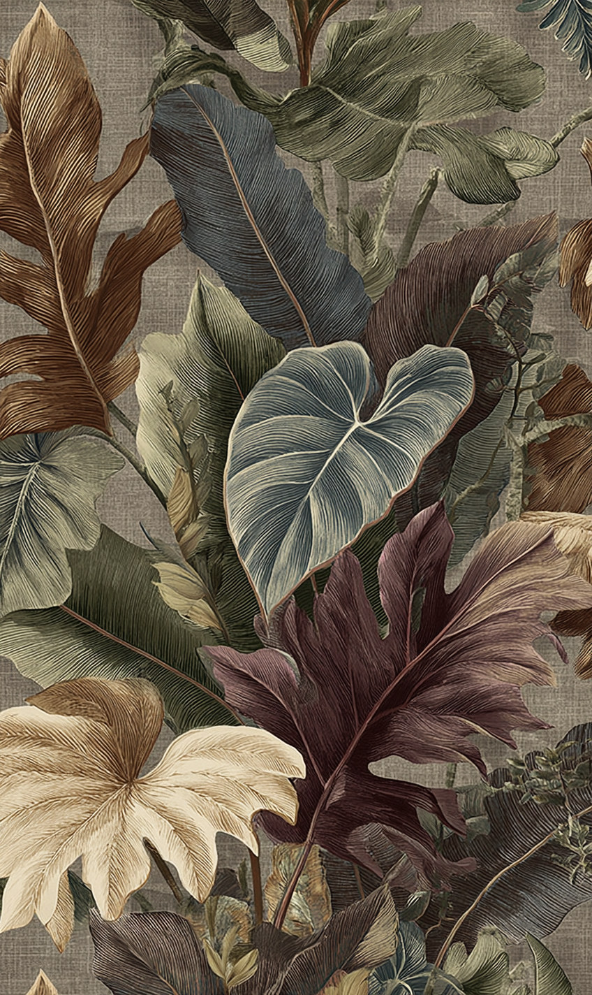 Moody Tropical Layers - Tapestry