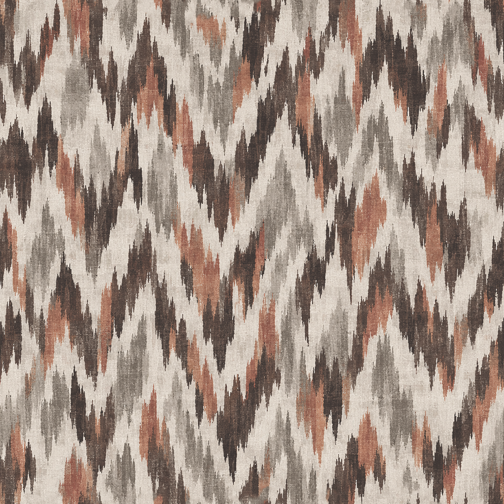 Ember Ikat Wallpaper