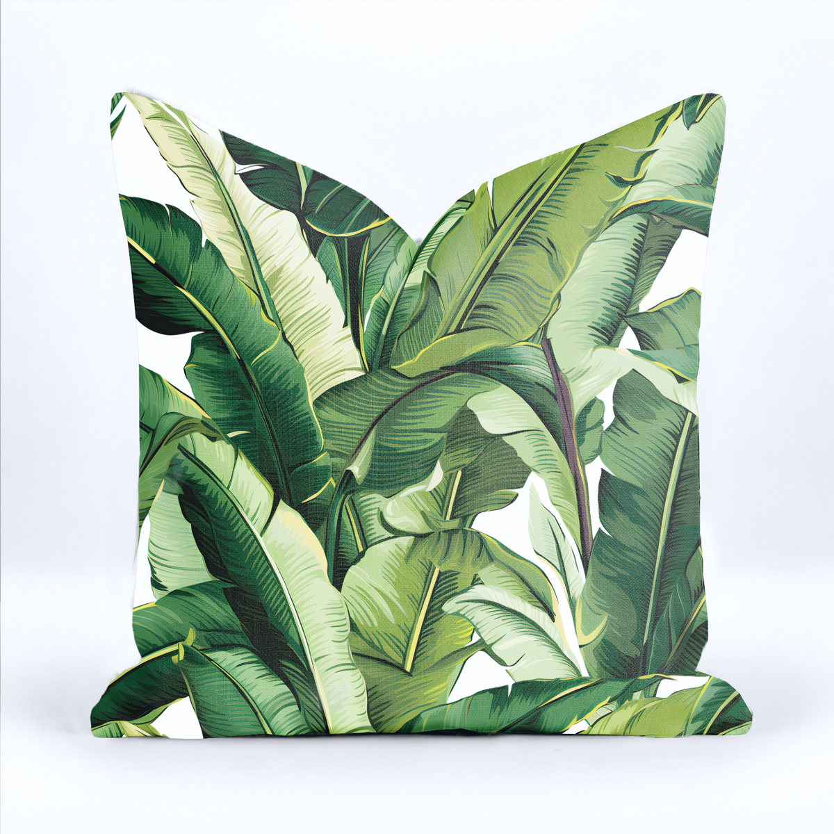 Lilya Tropical Throw Pillow - Painted Paper