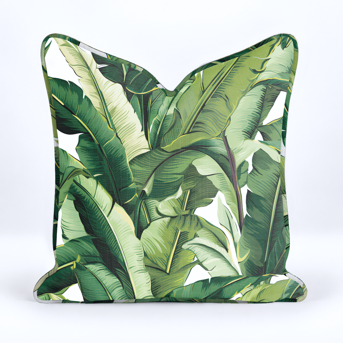 Lilya Tropical Throw Pillow - Painted Paper