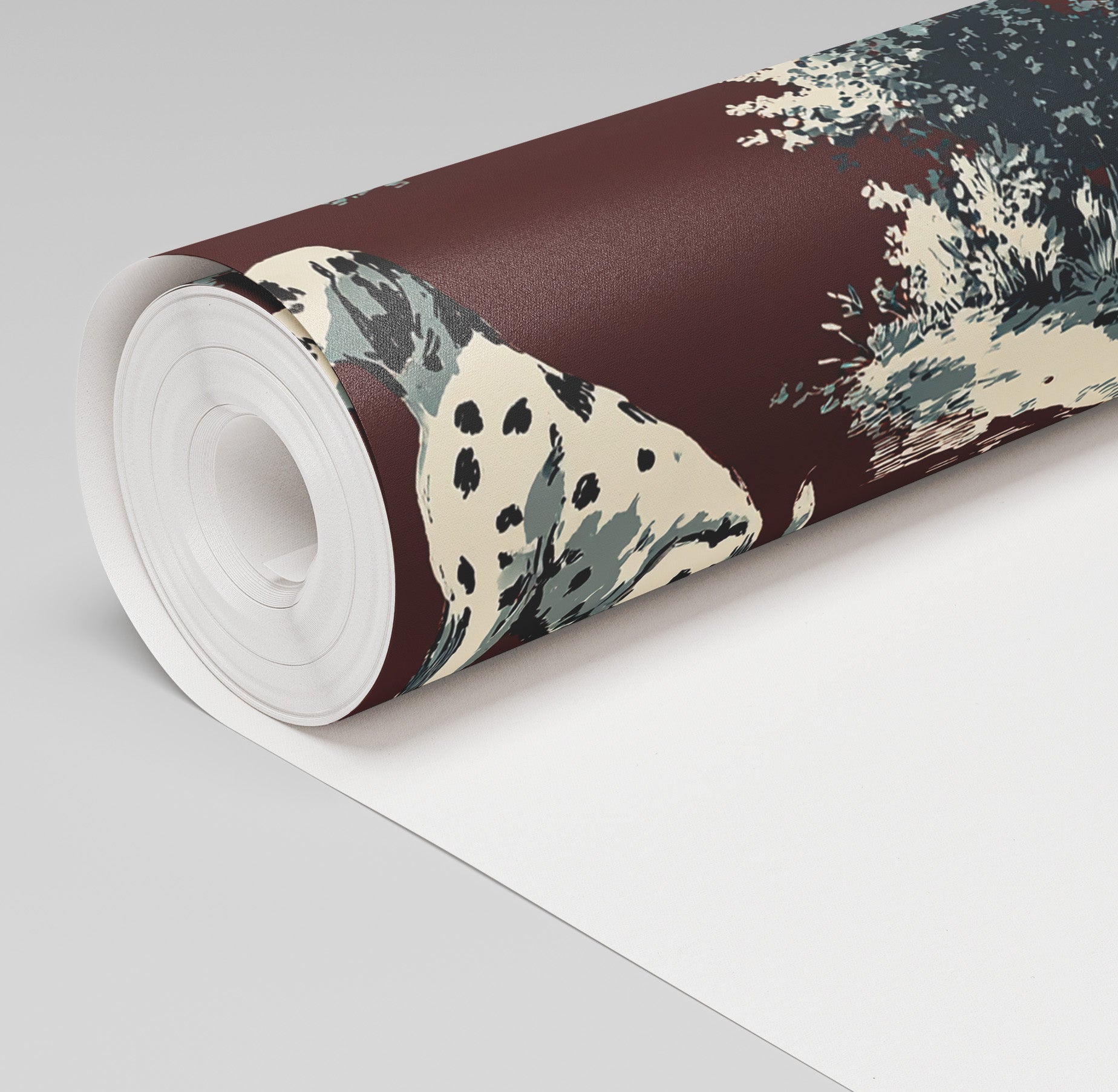 Spotted Toile Wallpaper
