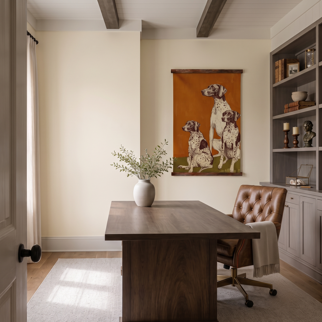 Terracotta Hound Dogs - Tapestry