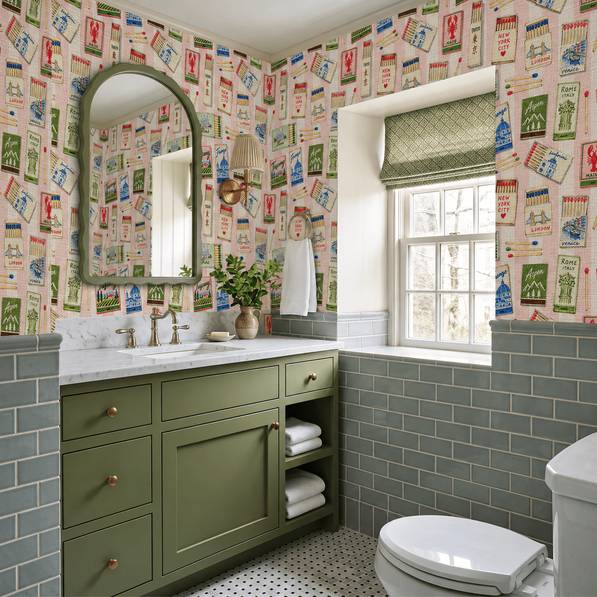 A Match Made in Heaven Faux Grasscloth Wallpaper - Painted Paper