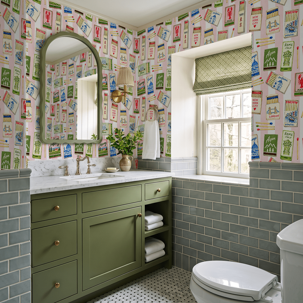 A Match Made in Heaven Wallpaper - Painted Paper