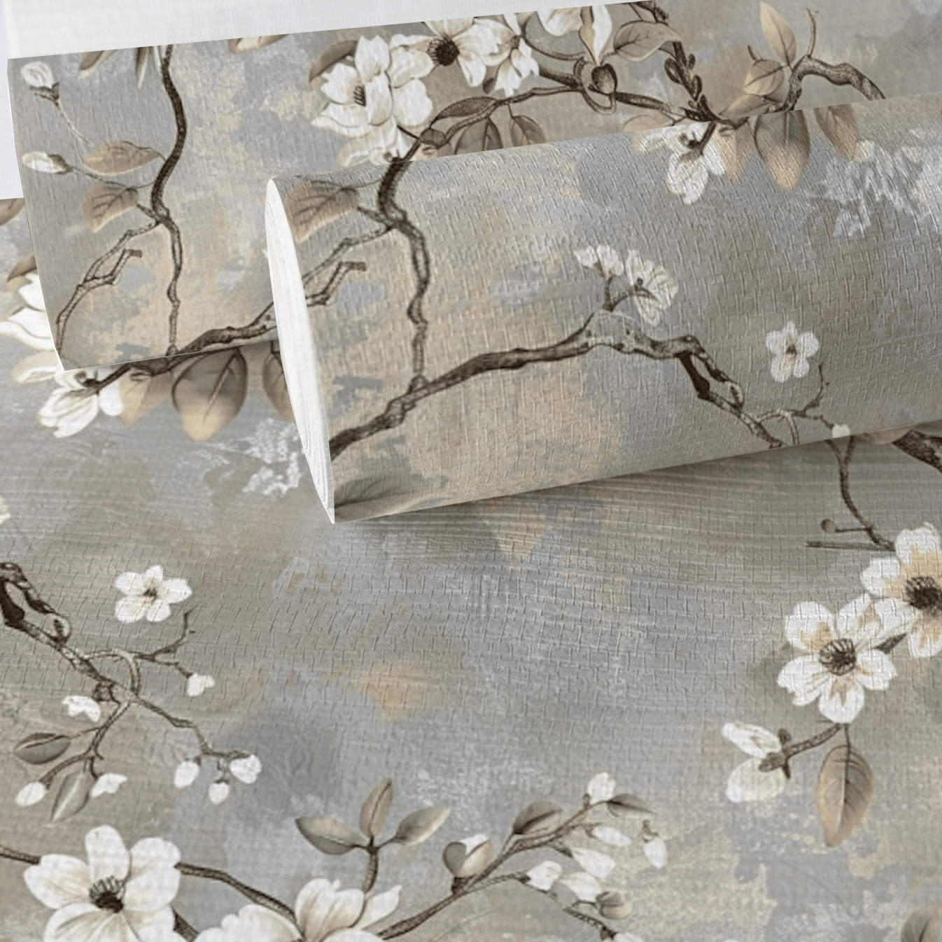 Ada Faux Grasscloth Wallpaper - Painted Paper