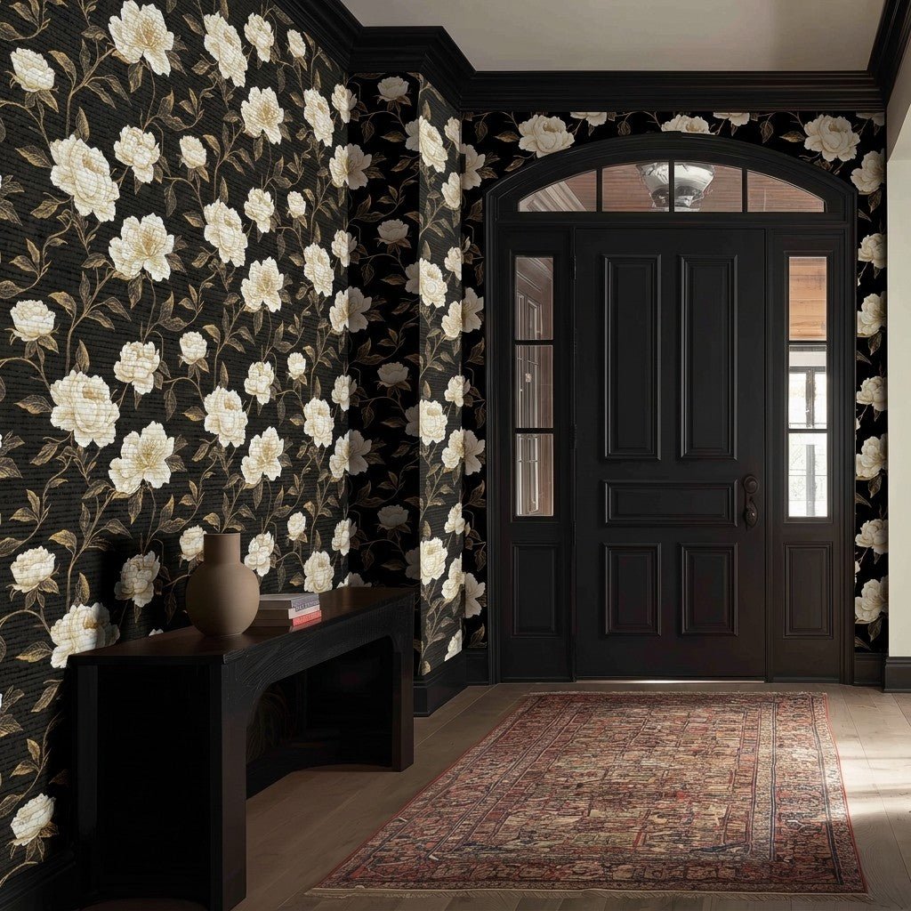 Addie Faux Grasscloth Wallpaper - Painted Paper