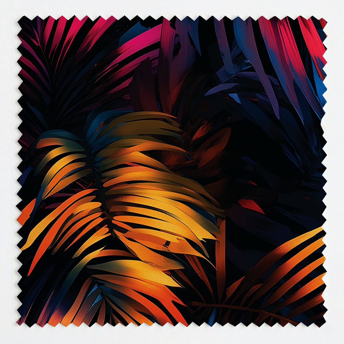 After Dusk - Fabric - Painted Paper