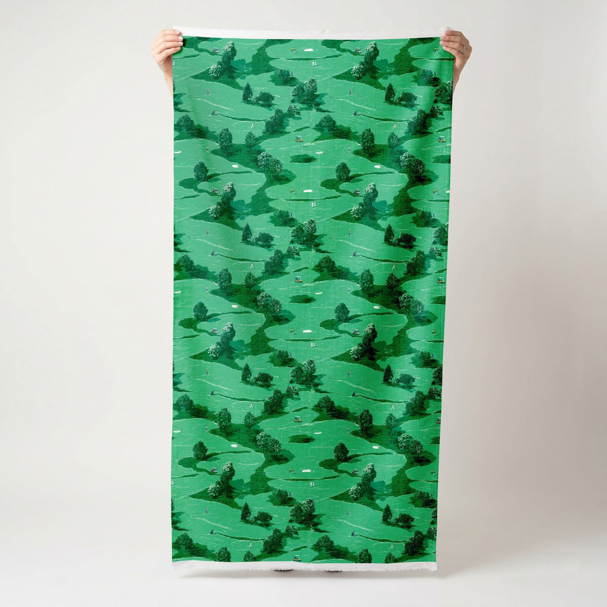 Afternoon Tee Time - Fabric - Painted Paper