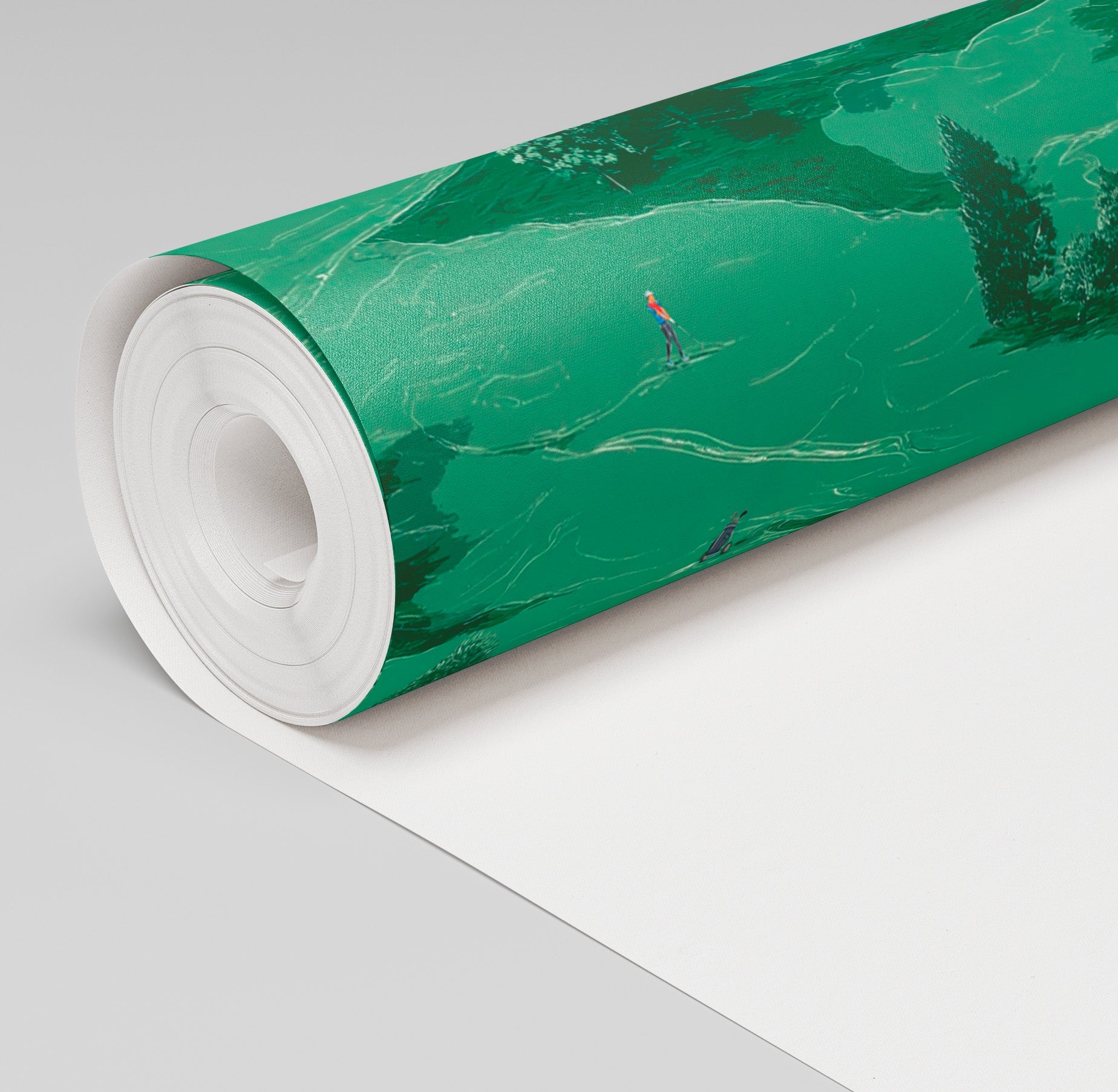 Afternoon Tee Time Wallpaper - Painted Paper