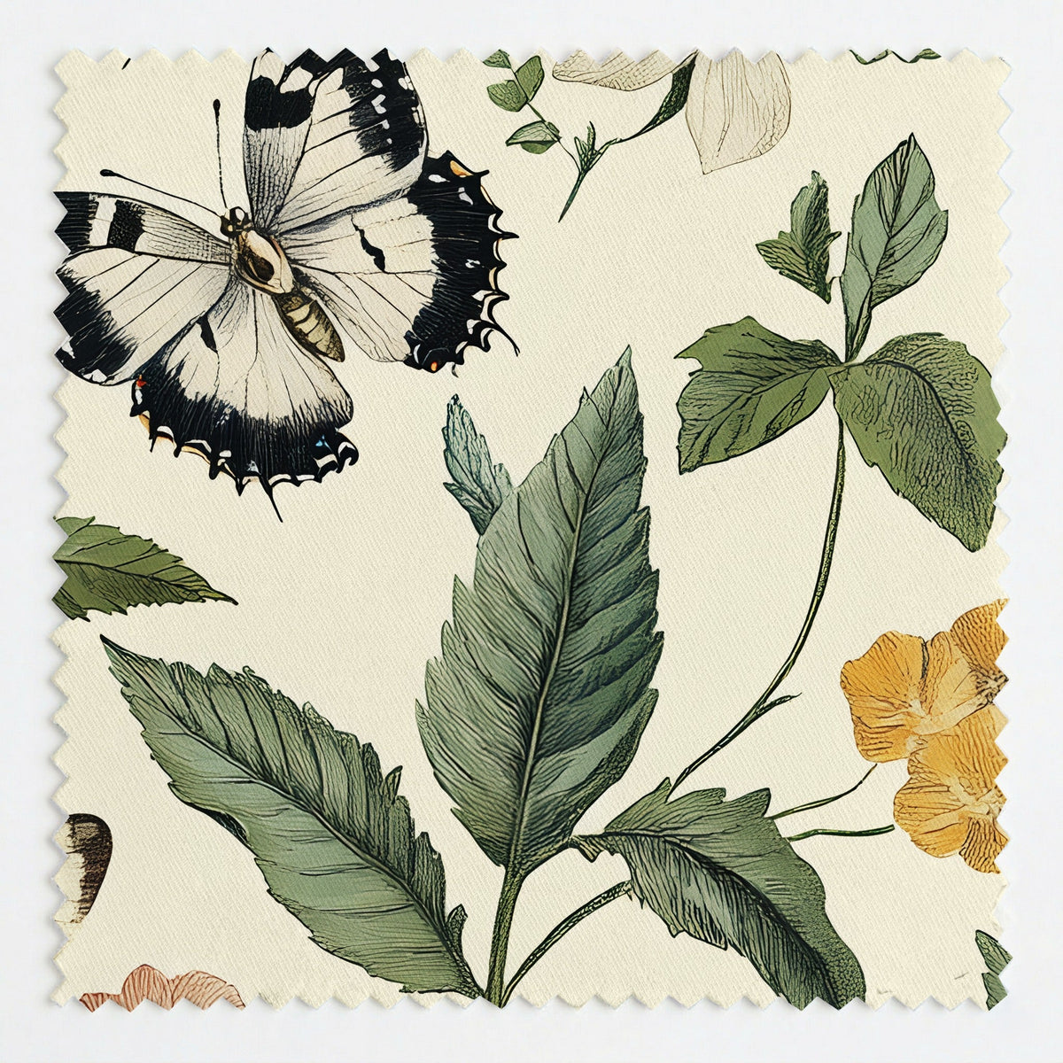 Alexia - Fabric - Painted Paper