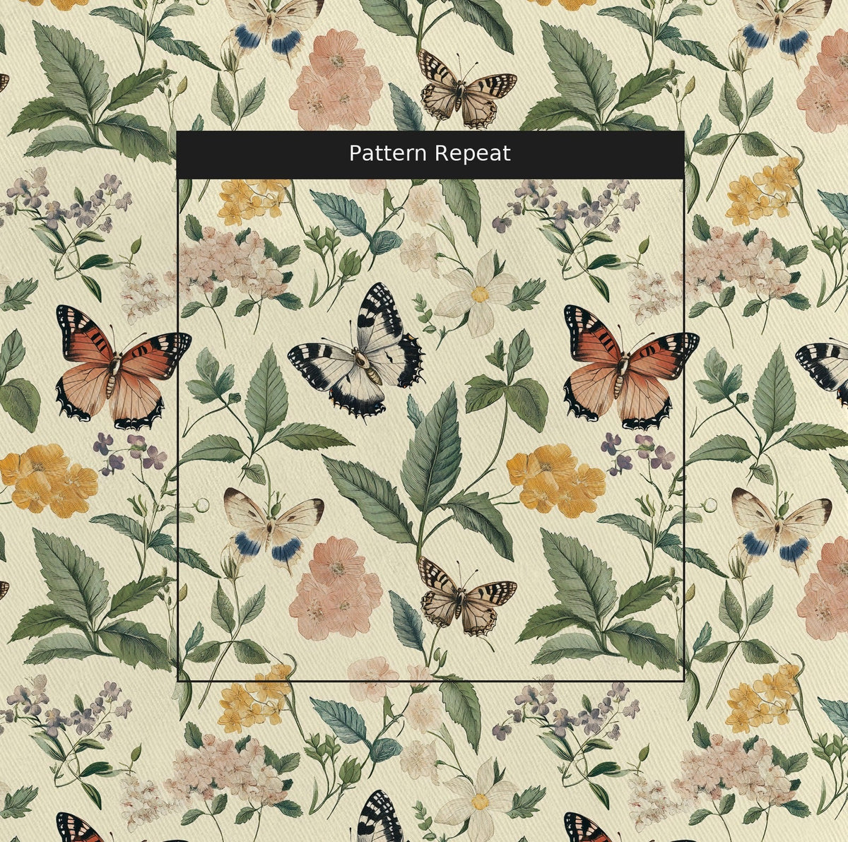 Alexia - Fabric - Painted Paper