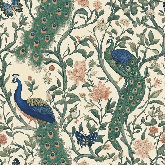 Alouette Wallpaper - Premium - Painted Paper