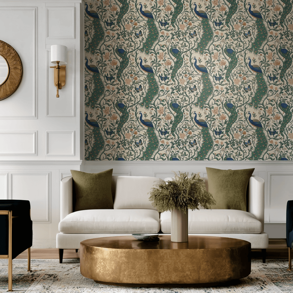 Alouette Wallpaper - Painted Paper