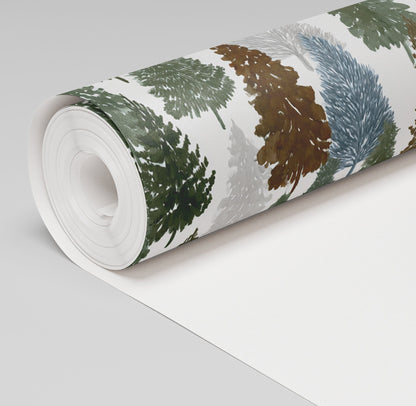 Alpine Grove Wallpaper - Painted Paper