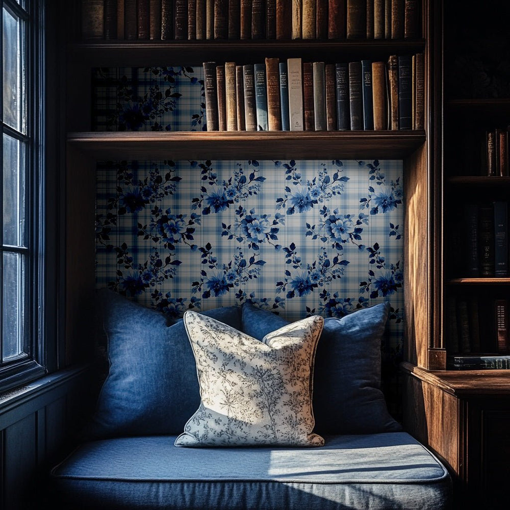 Althea Wallpaper - Painted Paper