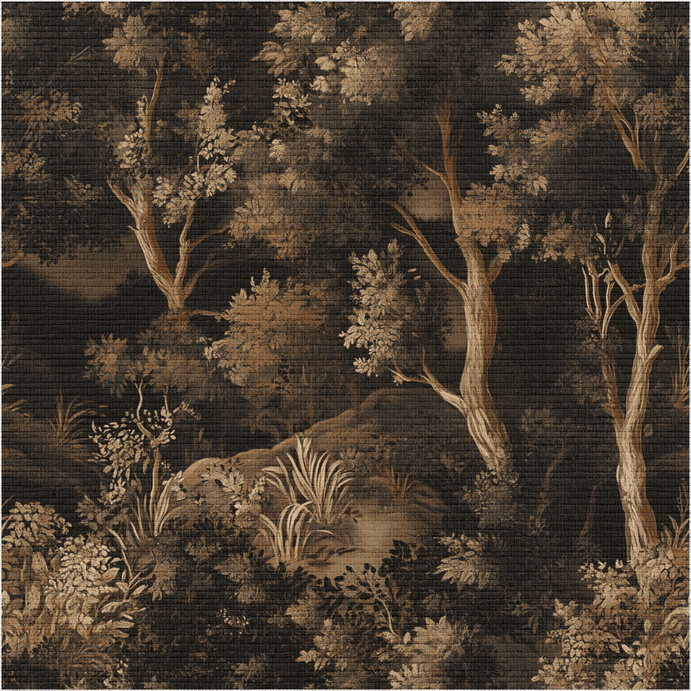 Amarante Faux Grasscloth Wallpaper - Painted Paper