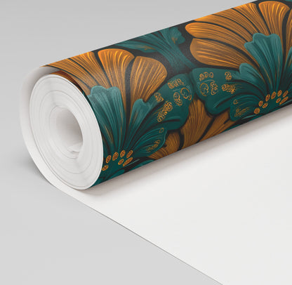 Amberhall Bloom Wallpaper - Painted Paper