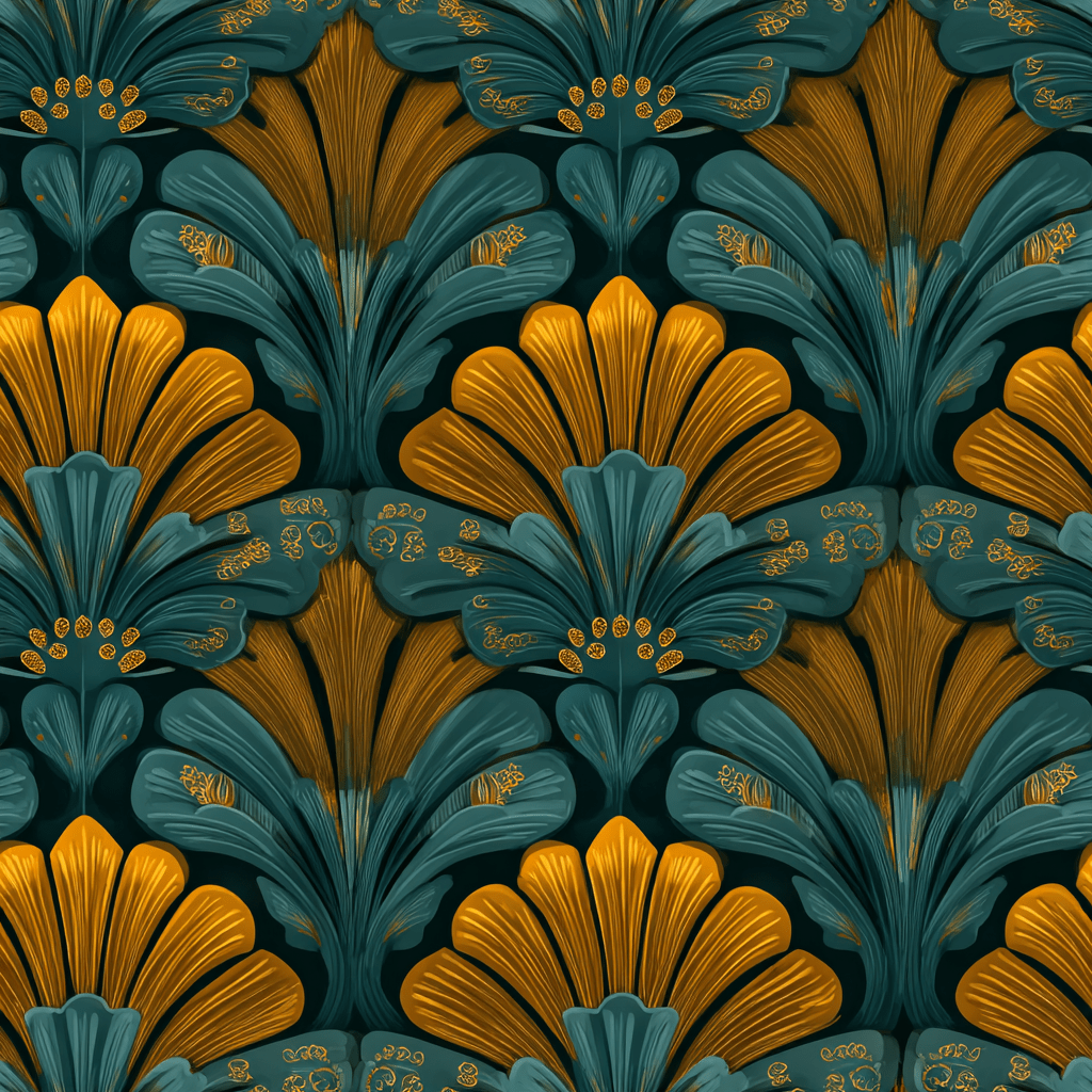 Amberhall Bloom Wallpaper - Painted Paper