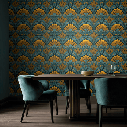 Amberhall Bloom Wallpaper - Painted Paper
