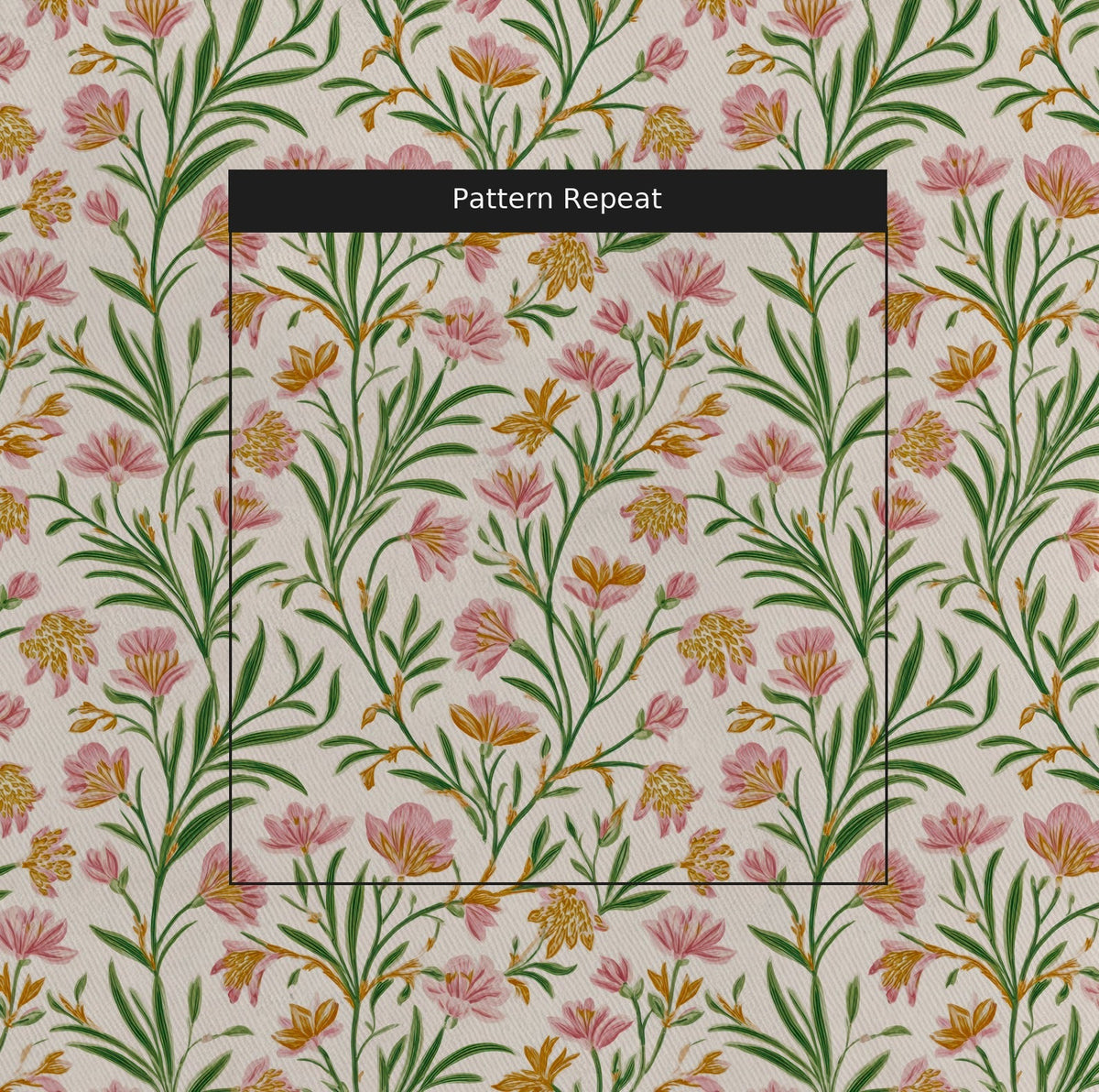 Amor - Fabric - Painted Paper