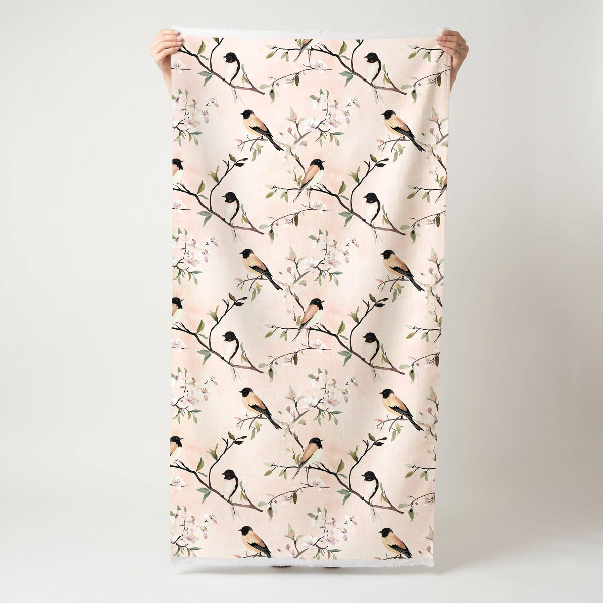 Amorette - Fabric - Painted Paper