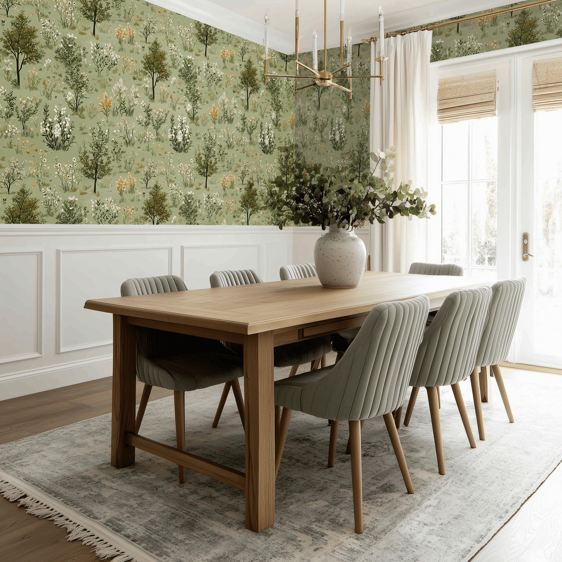 Anastasia Wallpaper - Painted Paper