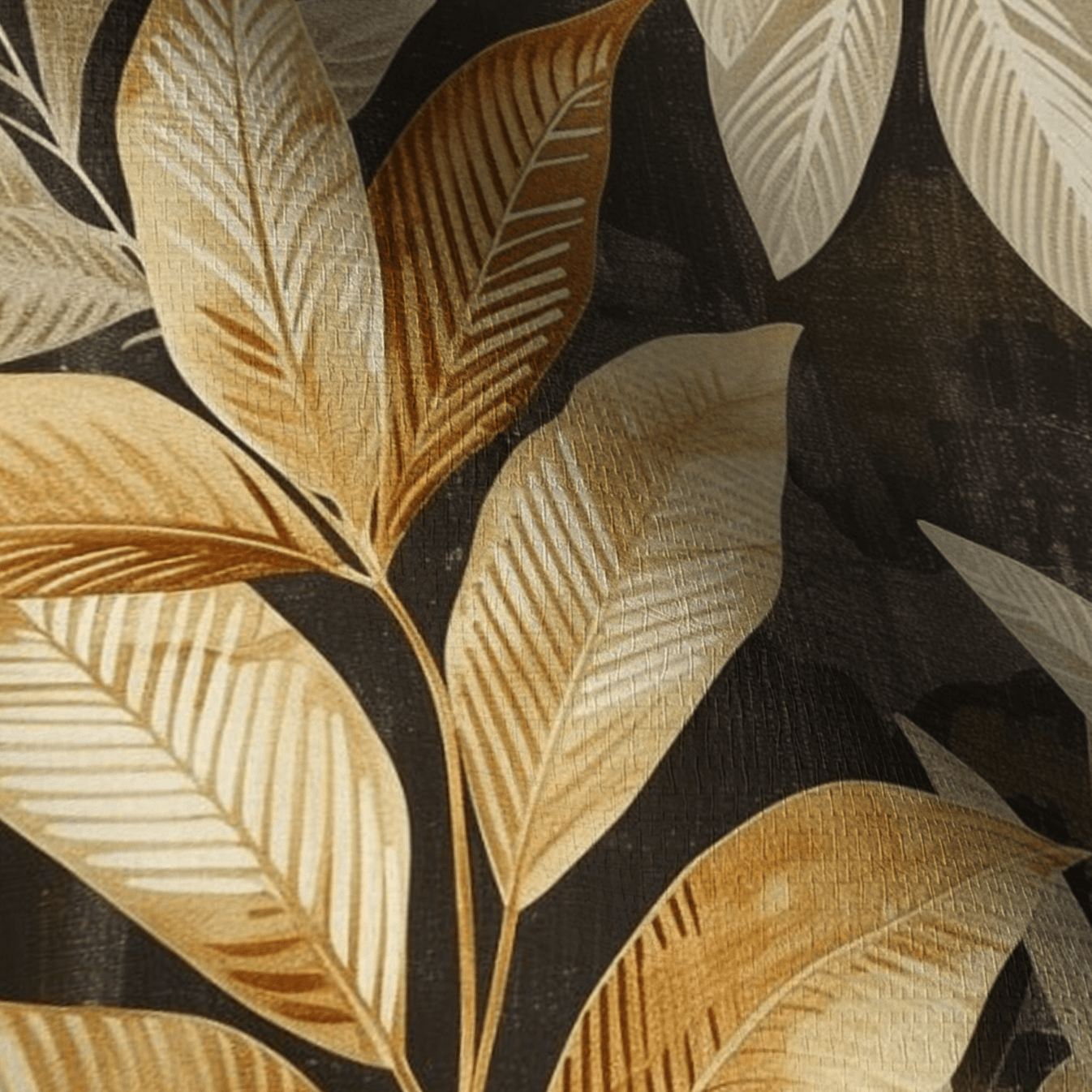 Angie Floral Faux Grasscloth Wallpaper - Painted Paper