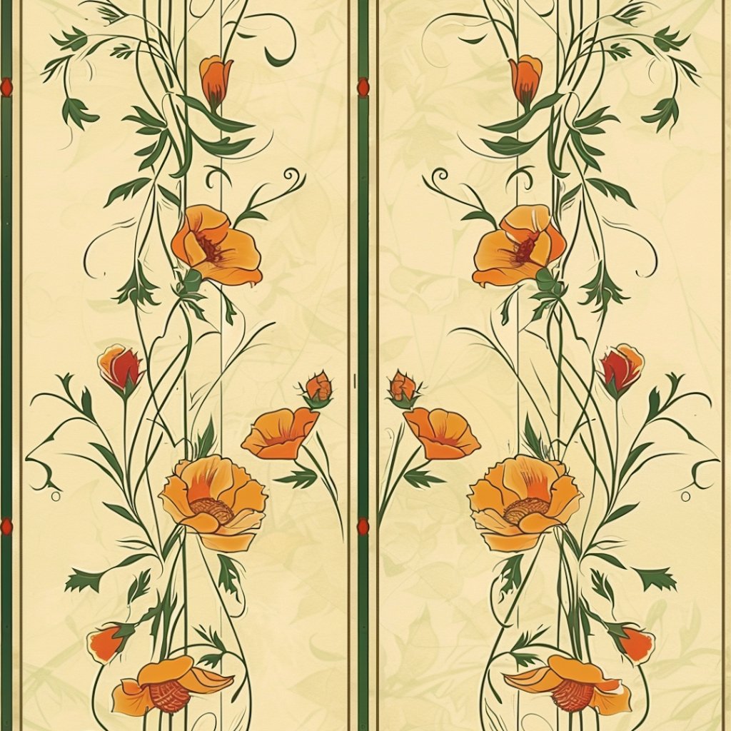 Annalise Wallpaper - Painted Paper