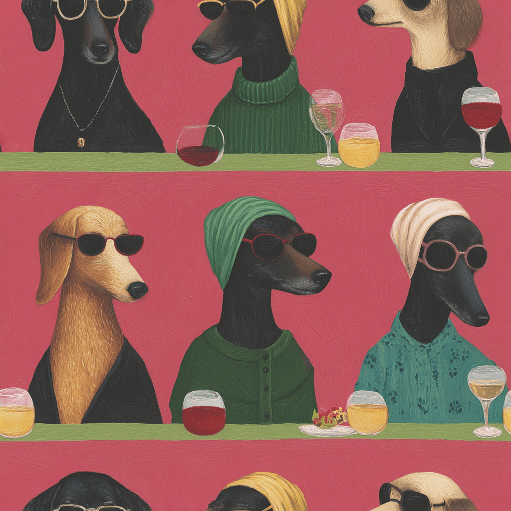 Aperitivo Club Wallpaper - Painted Paper