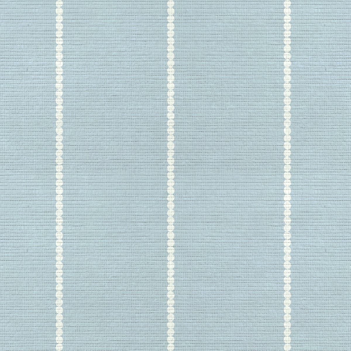Araminta Blue Faux Grasscloth Wallpaper - Painted Paper