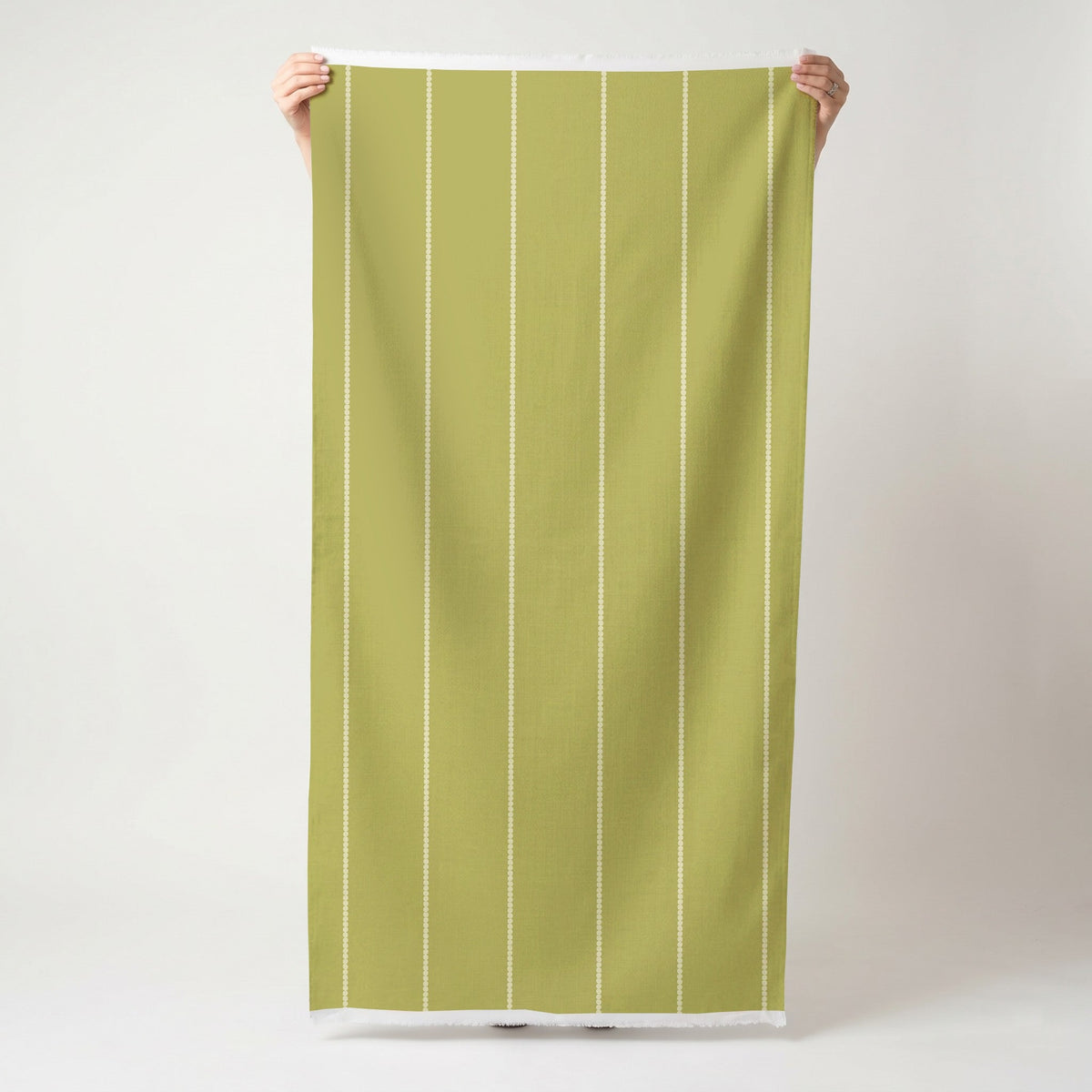 Araminta Green - Fabric - Painted Paper