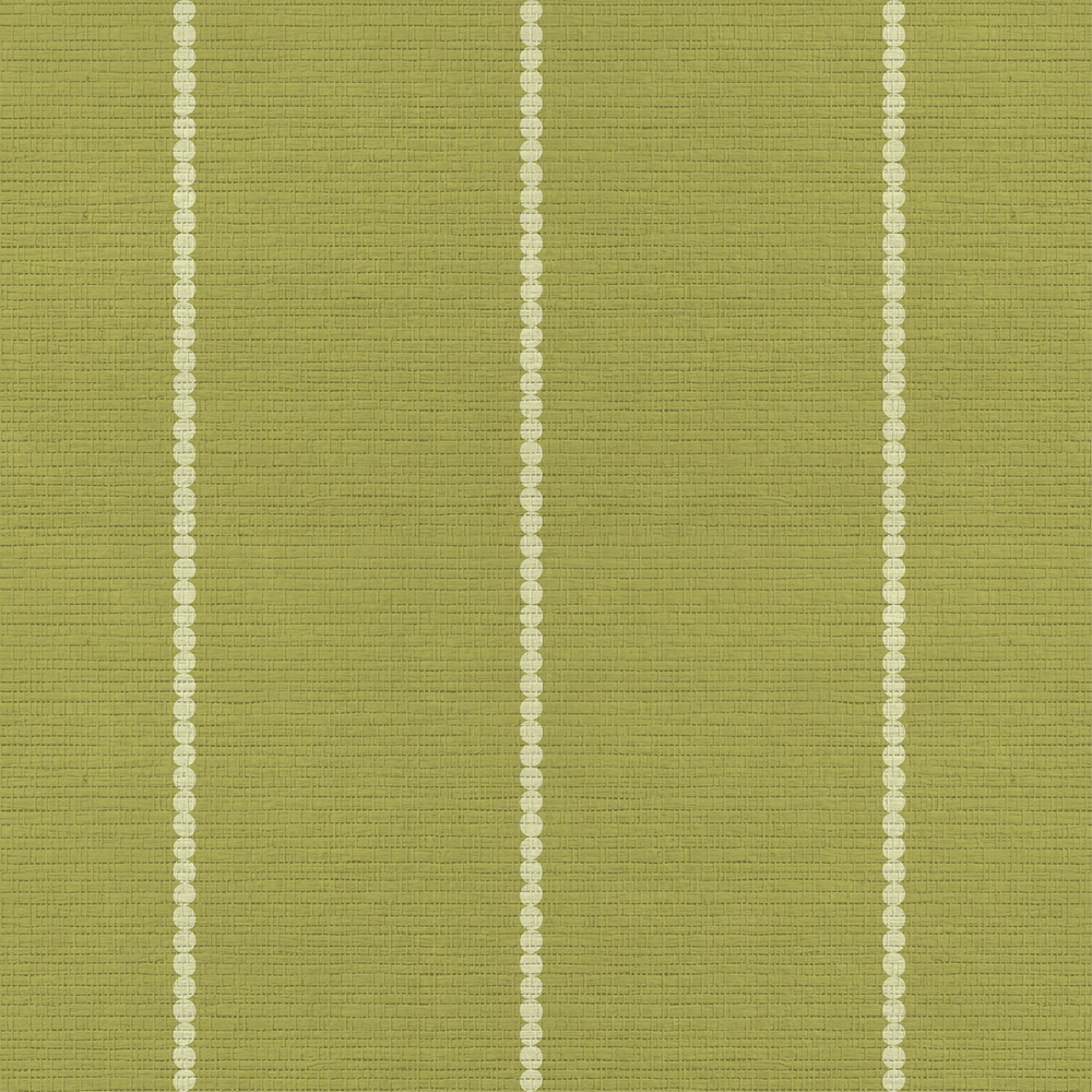 Araminta Green Faux Grasscloth Wallpaper - Painted Paper
