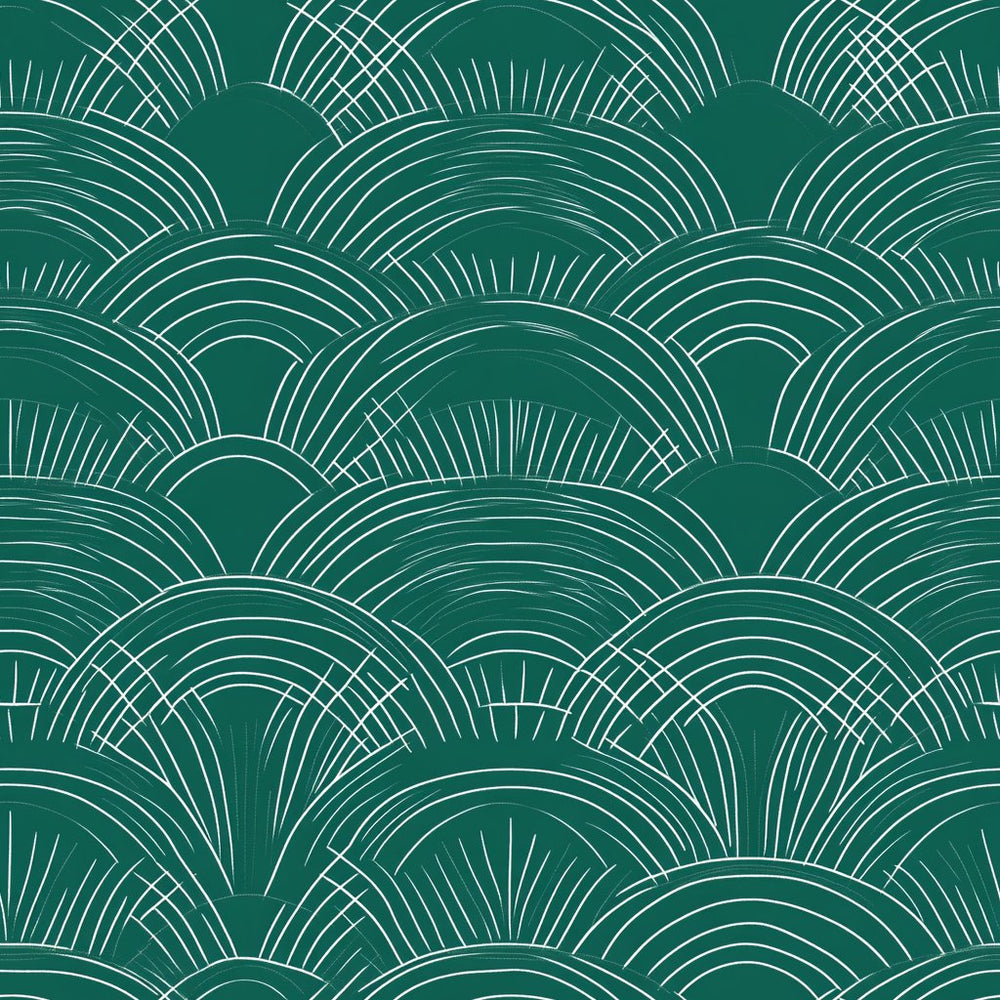 Arctic Waves - Painted Paper