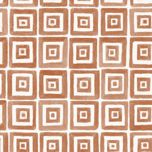 Ardelle Grid Wallpaper - Painted Paper
