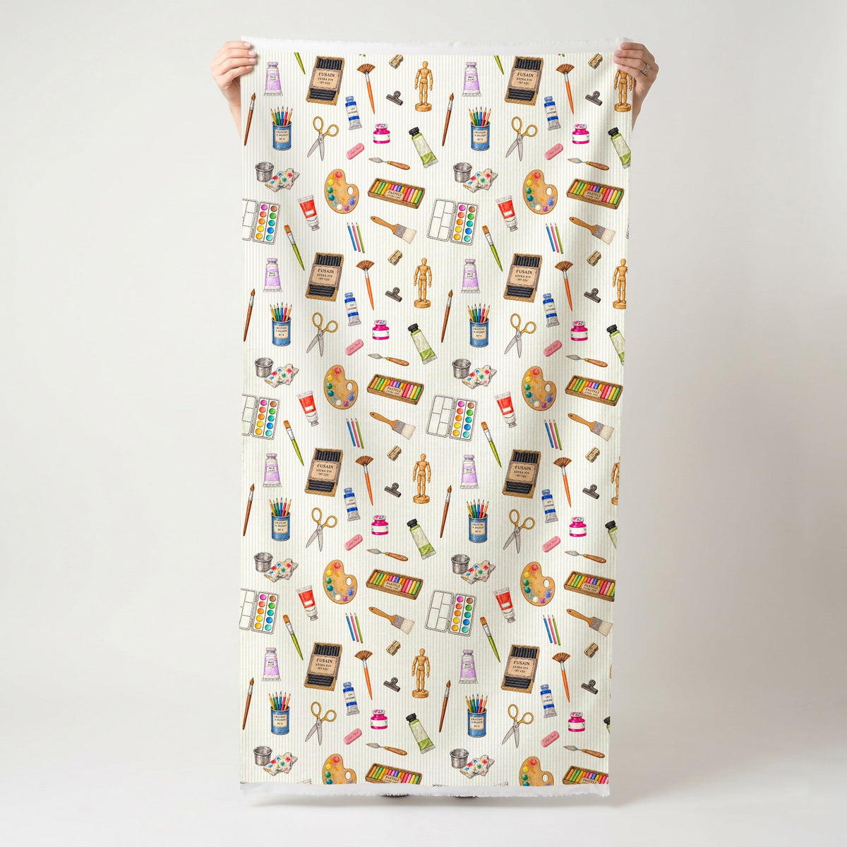 Artist's Corner - Fabric - Painted Paper