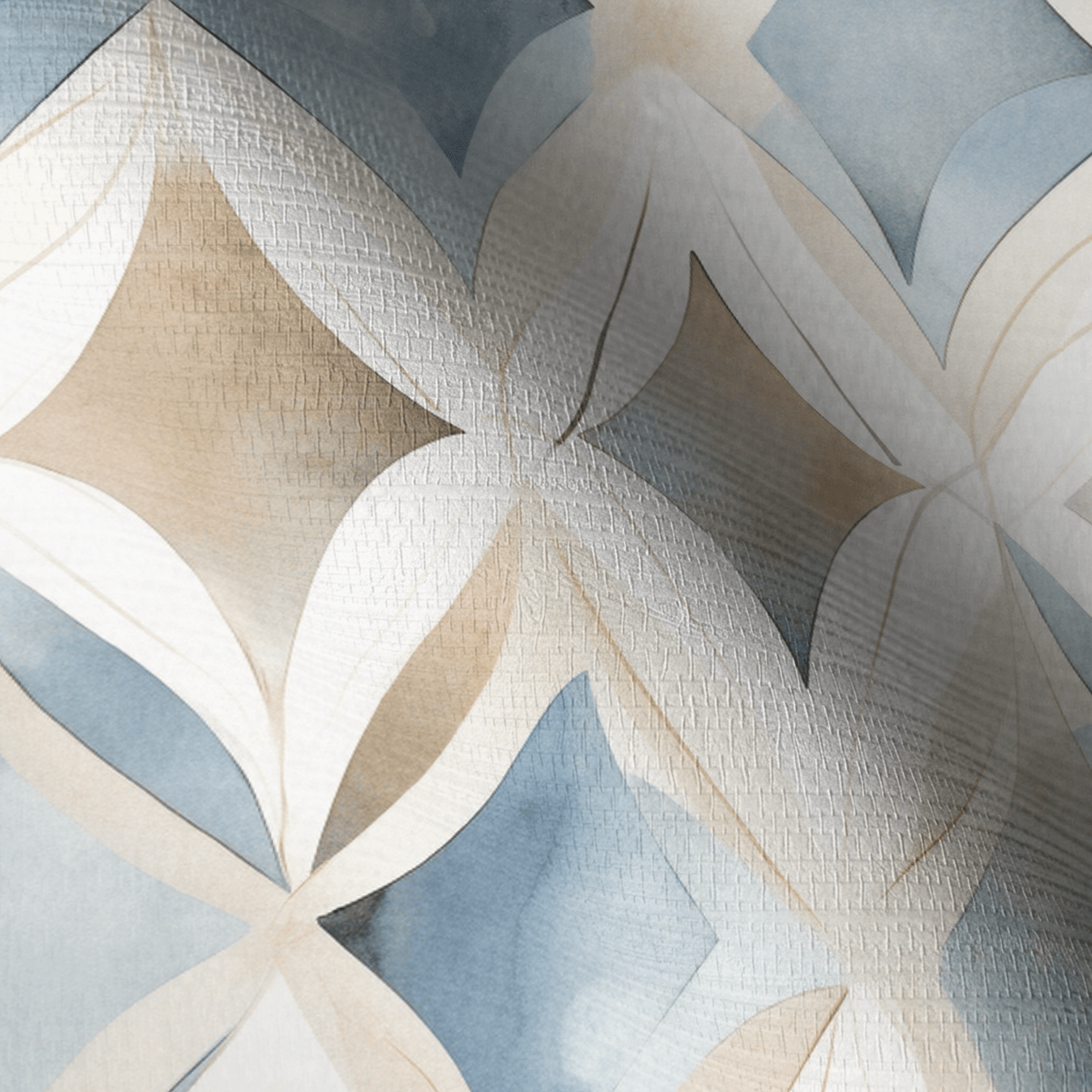 Ashmoore Faux Grasscloth Wallpaper - Painted Paper