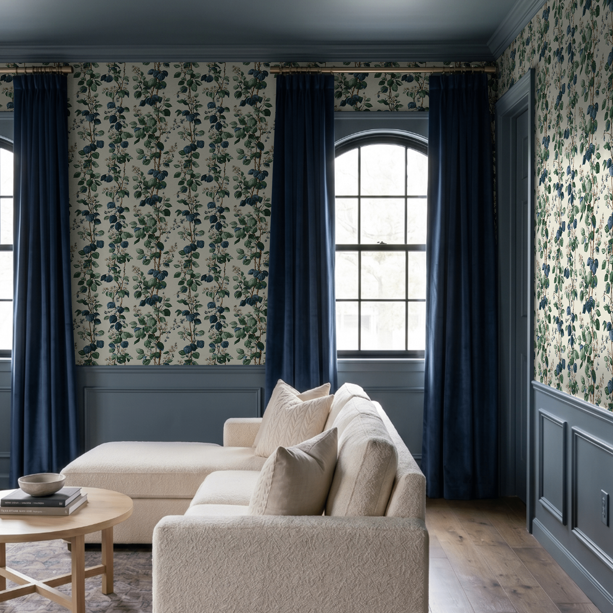 Aubrey Vines Wallpaper - Painted Paper