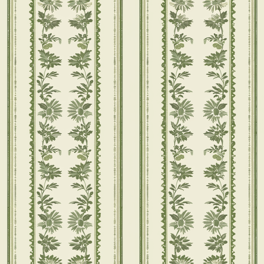 Augusta Stripe Wallpaper - Painted Paper