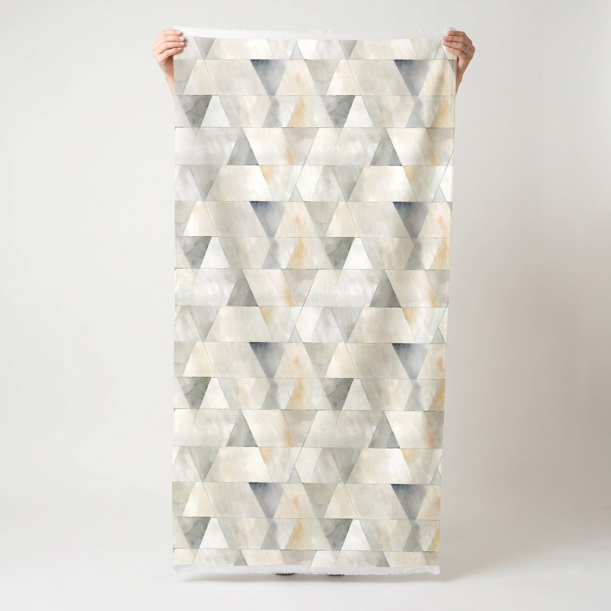Aurora Abstract - Fabric - Painted Paper