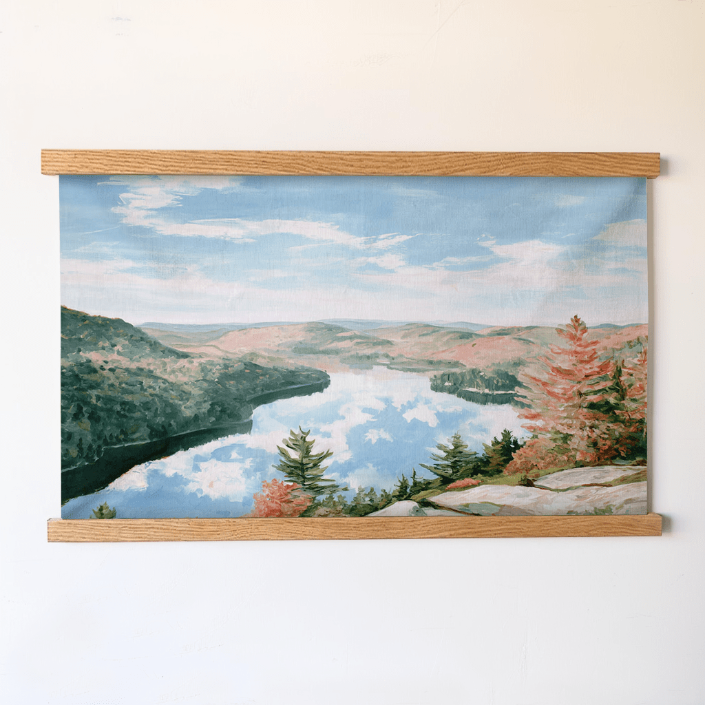 Autumn Overlook - Tapestry - Painted Paper